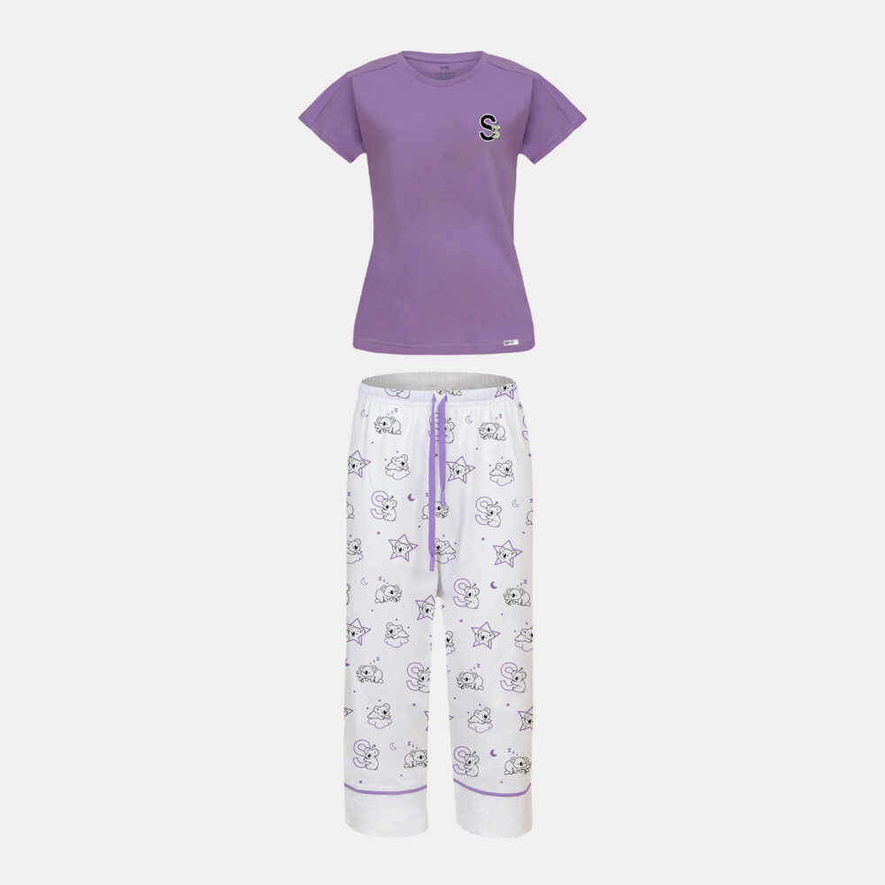 Polo Cuello V Manga Larga Mujer - M7 M15 LAVANDA - Sydney