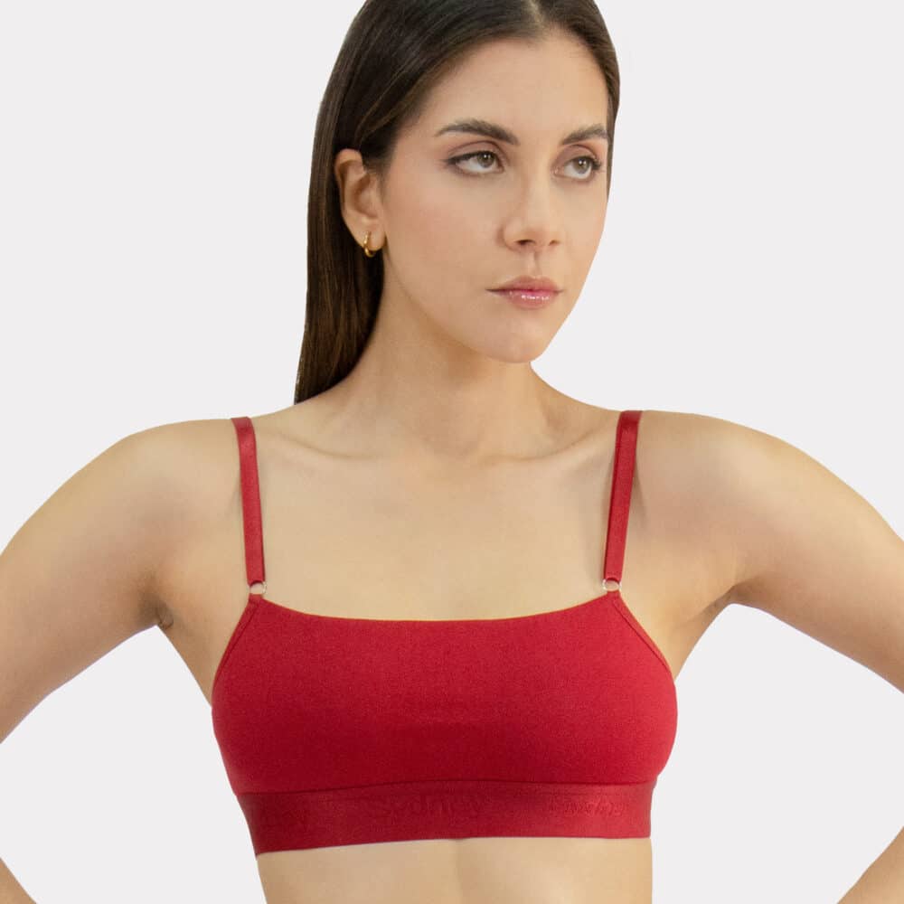 ¿Cómo saber mi talla de brasier? - P11 GUINDA - Sydney