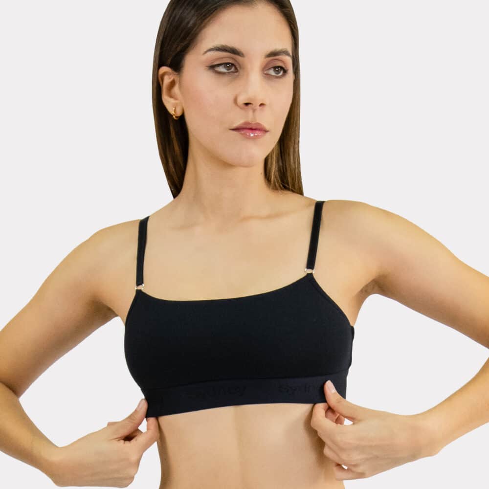 ¿Cómo saber mi talla de brasier? - P11 negro - Sydney
