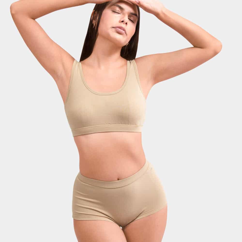 ¿Cómo saber mi talla de brasier? - PM19 PM20 CONJUNTO CREMA - Sydney