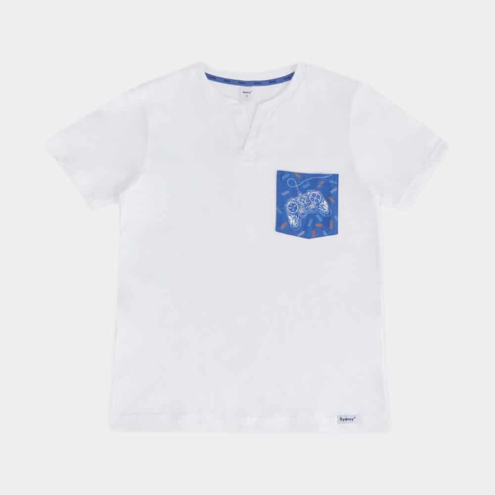 Polo Estampado sin Mangas C/Bolsillo para Niños - L13 BLANCO 12 14 - Sydney
