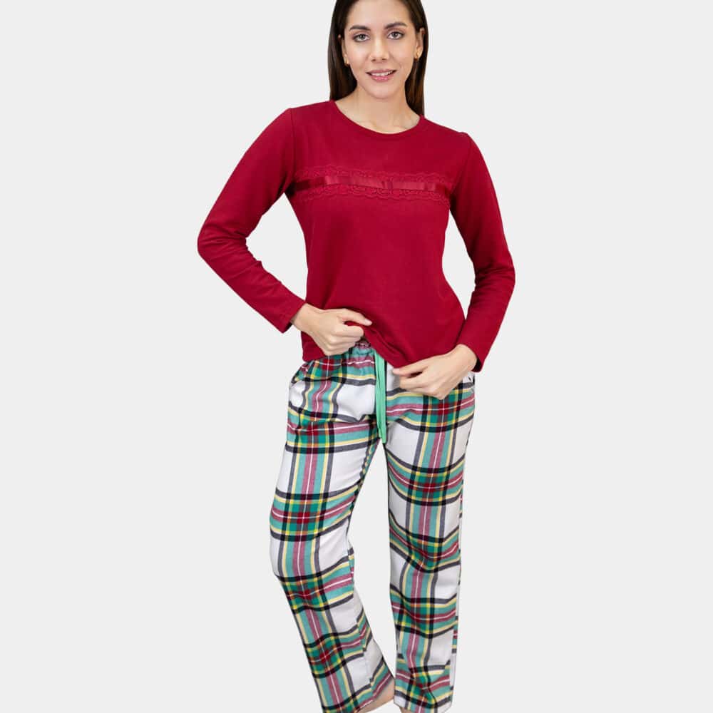 Pijama de Dos piezas Corto para Mujer - conjunto verde - Sydney