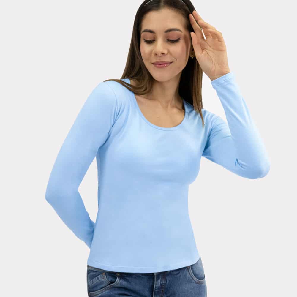 Polo para Mujer Pima - PM25 CELESTE2 - Sydney