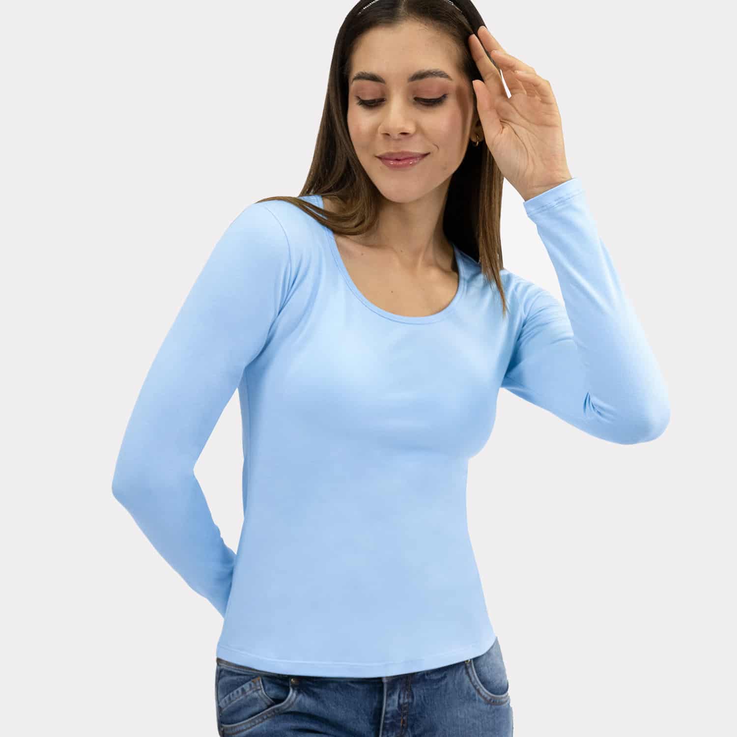 Polo para Mujer Pima - PM25 CELESTE2 - Sydney