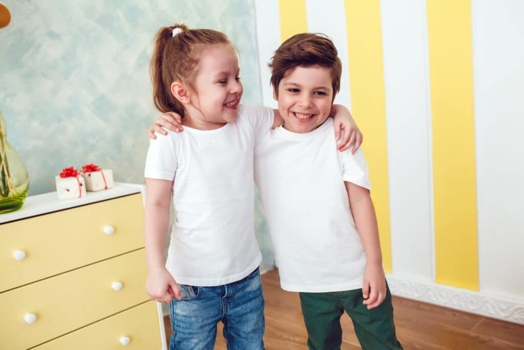 tallas para niños