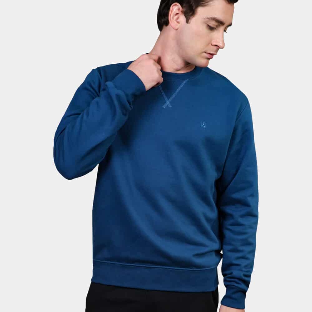 Polo Manga Larga Jeans para Hombre - AG31 COBALTO2 - Sydney