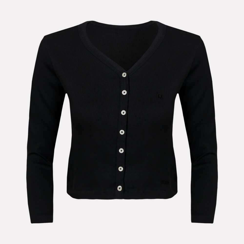 Polo Henley para Hombre - AG12 NEGRO 1 - Sydney
